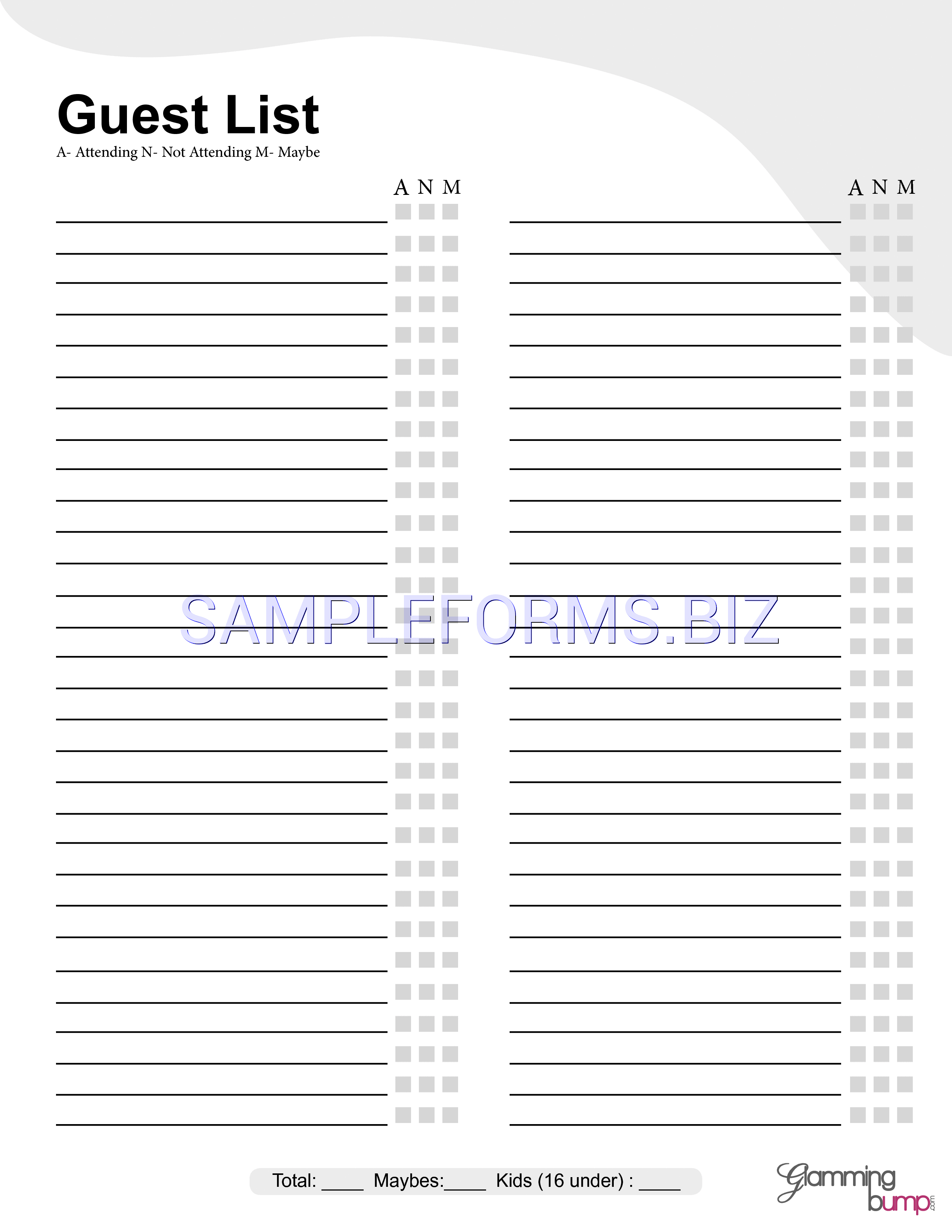 Preview free downloadable Ultimate Baby Shower Planner in PDF (page 2)